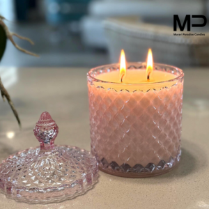 Crystal Clear Diamond Jar Scented Soy candles pack of 10