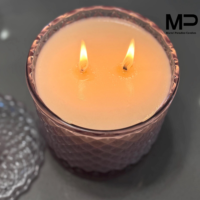 Crystal Clear Diamond Jar Scented Soy candles pack of 10