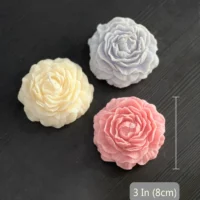 Smalll Peony Flower Candle Bulk (50 Piece)
