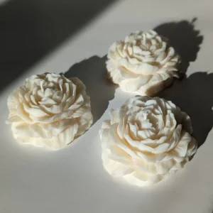 Smalll Peony Flower Candle Bulk (50 Piece)