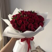 download (2) Red Rose Bouquet (25 Roses)