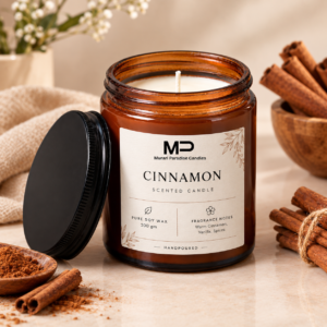 Cinnamon Scented Soy Wax Candle
